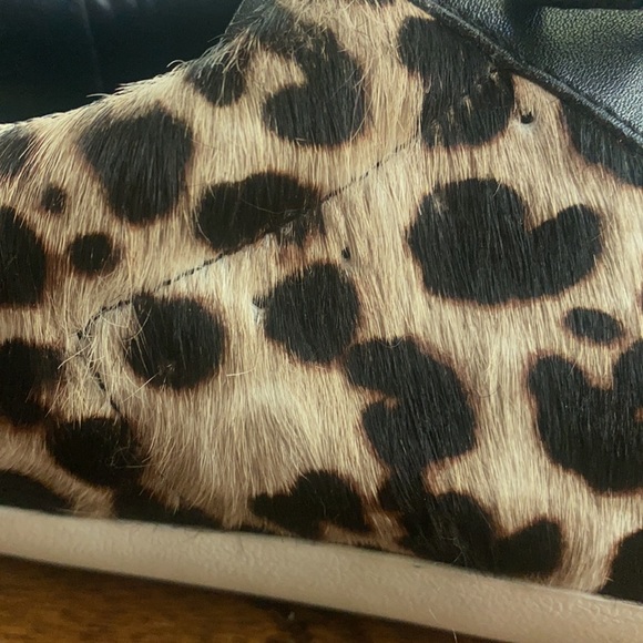 Gently used Banana Republic animal print tennis shoes - Picture 6 of 7